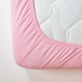 Lenzuolo in cotone 180x80 cm - rosa, Frotti