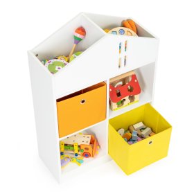 Biblioteca domestica con contenitori, EcoToys