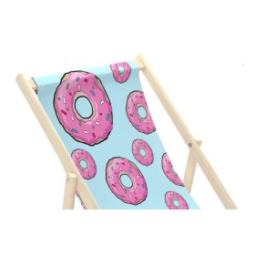 Sedia da spiaggia Pink Donuts, Chill Outdoor