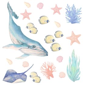 Adesivi murali Animali dagli oceani