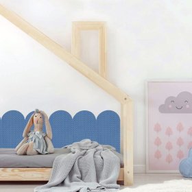 Protezione murale in schiuma - Pannelli blu