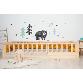 Letto Montessori basso per bambini Bear, Spokojny Sen