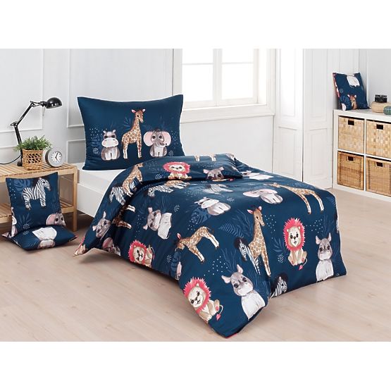 Biancheria da letto per bambini Matějovský 140x200 + 70x90 - Giungla