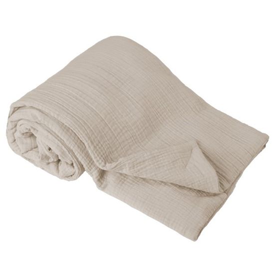 Coperta in mussola per bambini 70x100 - beige