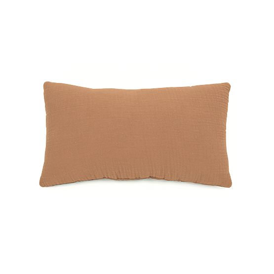 Cuscino in mussola Ourbaby 20x35 cm - toffee