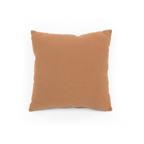 Cuscino in mussola Ourbaby 40x40 cm - toffee