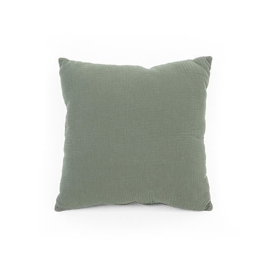 Cuscino in mussola Ourbaby 40x40 cm - verde