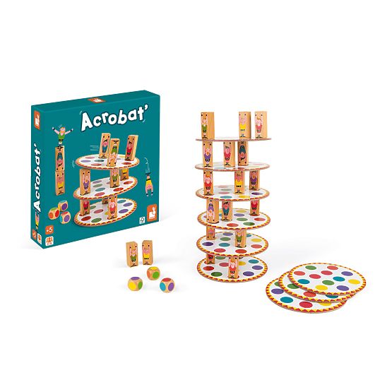 Janod Gioco da tavolo per bambini Acrobata