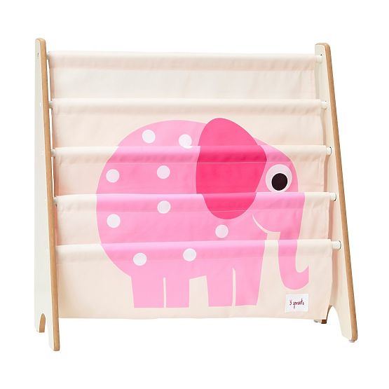 Porta Libri 3 SPROUTS - Elefante Rosa