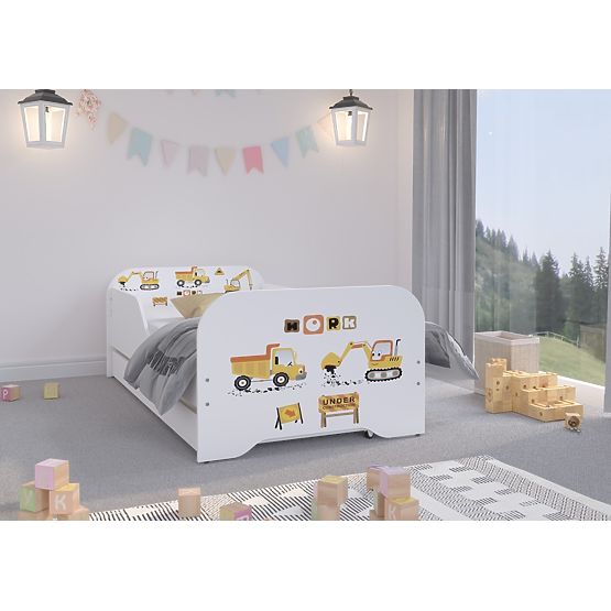 Letto per bambini MIKI 160 x 80 cm - Cantiere