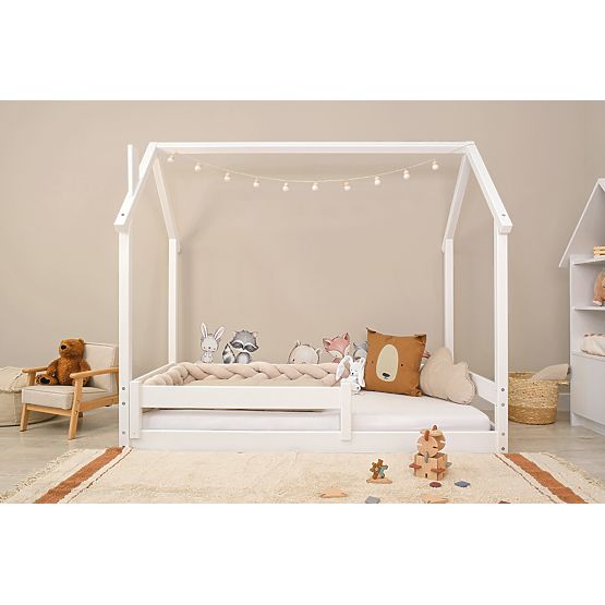 Letto Montessori per bambini Chimney bianco