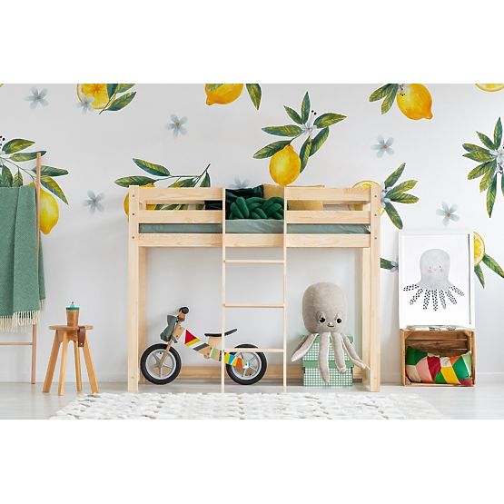 Letto per bambini rialzato Tower - ingresso frontale