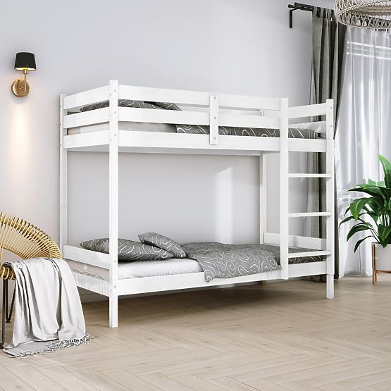 Letto a castello per bambini Kara 180x80 - bianco