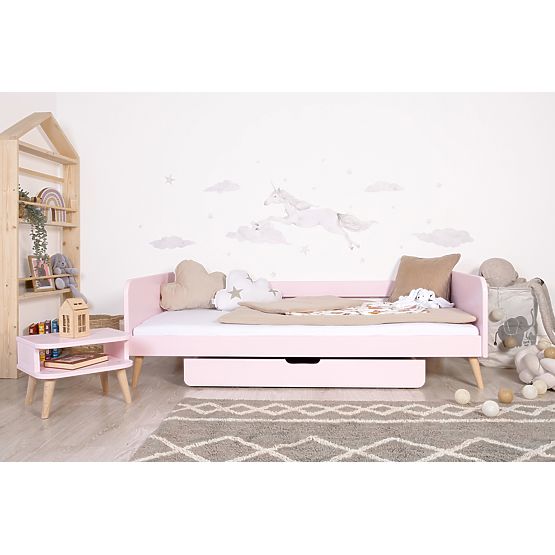 Letto evolutivo Nell 2 in 1 - rosa cipria