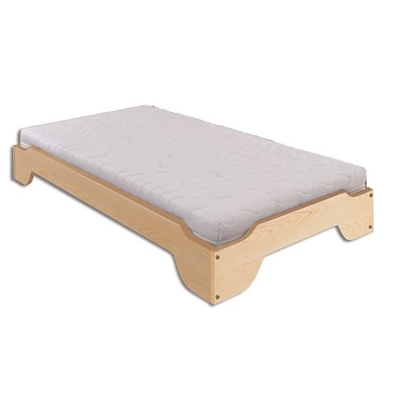 Letto impilabile in legno 90x200 cm - pino