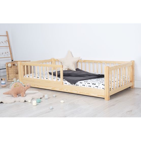 Letto basso per bambini Montessori Ourbaby - naturale