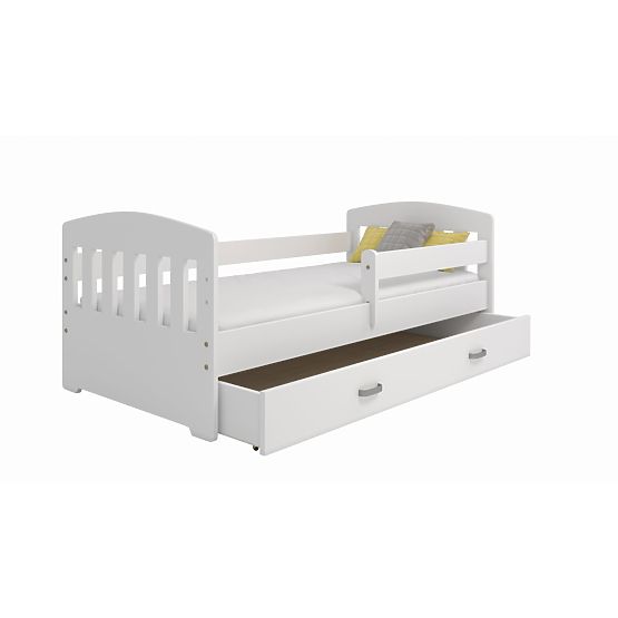 Letto per bambini con barriera di sicurezza NIKI 160 x 80 cm