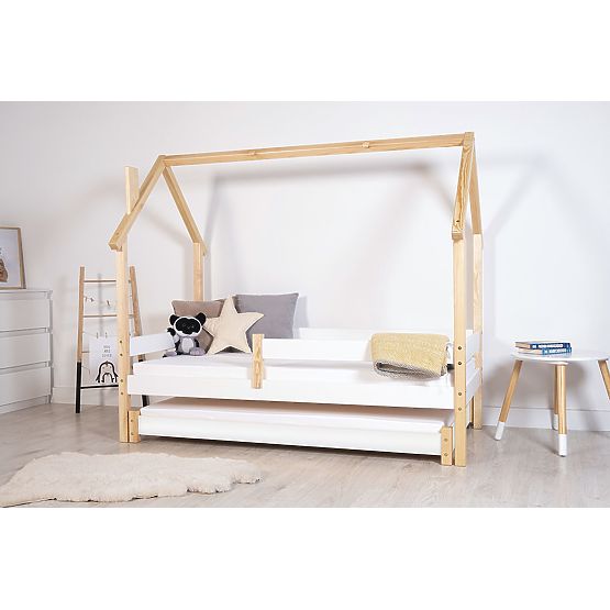 Letto per bambini Frank SCANDI - bianco-naturale