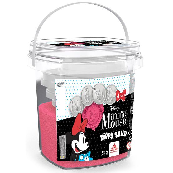 Sabbia cinetica Minnie Mouse - rosa + formine