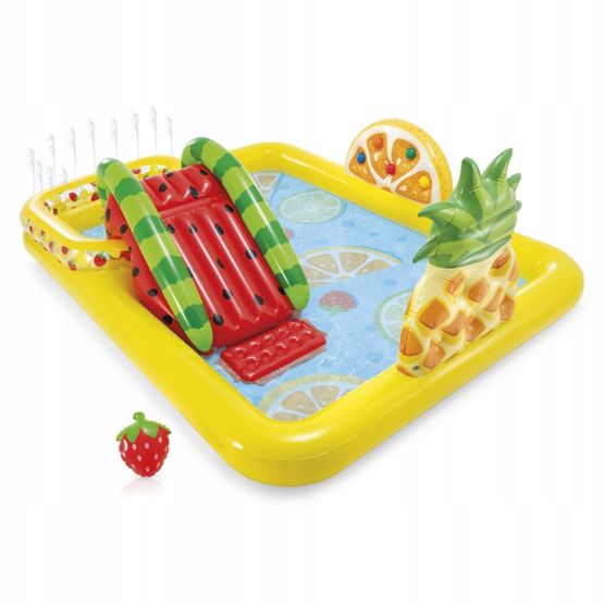 Piscina per bambini con scivolo