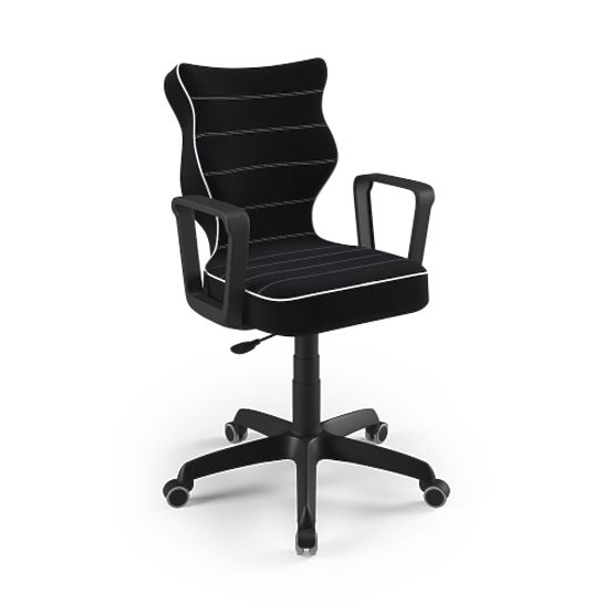 Sedia da ufficio regolabile in altezza 159-188 cm - nero