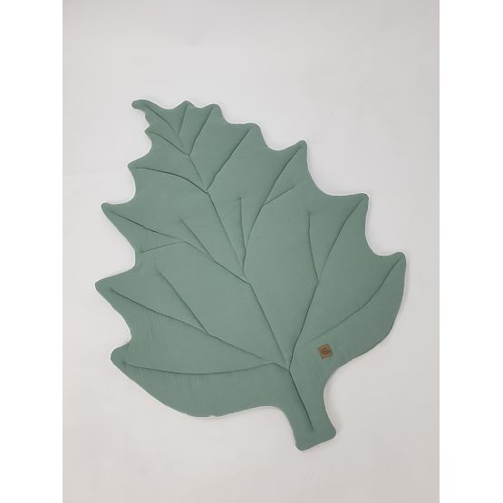 Tappetino da gioco in cotone Leaf - verde