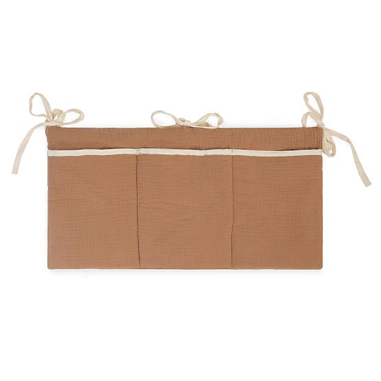 Tasca in mussola Ourbaby 30x60 cm - toffee