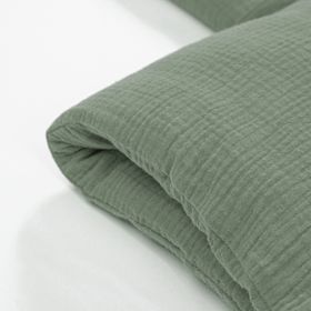 Biancheria da letto in mussola Ourbaby 135x100 + 40x60 cm - verde, Ourbaby®