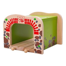 Bigjigs Rail Doppio tunnel ferroviario