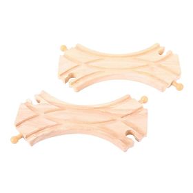 Bigjigs Rail Interruttore simmetrico combinato 2 pz