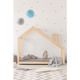 Letto per bambini a forma di casa Mila Chimney, ADEKO