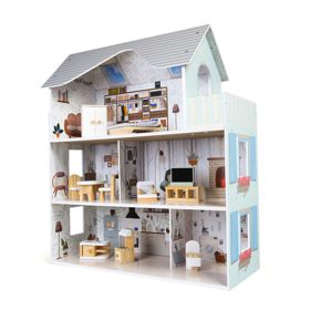 Cottage per bambole di Emma Ekotony Mobili per la residenza, EcoToys