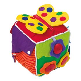 Cubo di peluche Small Foot per i più piccoli