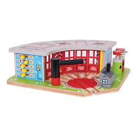 Deposito esclusivo Bigjigs Rail per 5 treni