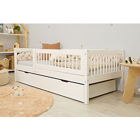 Letto per bambini Teddy Plus - bianco, Ourbaby®