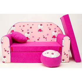 Divano per bambini Hello Kitty