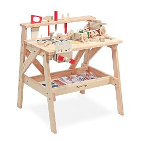 Laboratorio in legno per fai da te e kit 2 in 1, Melissa & Doug