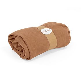 Lenzuolo in mussola Ourbaby 140x70 cm - toffee, Ourbaby®