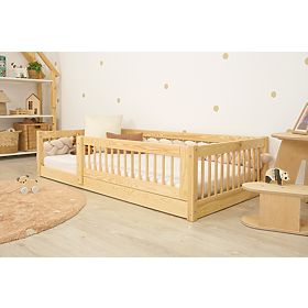 Letto basso per bambini Montessori Ourbaby Plus - naturale, Ourbaby®