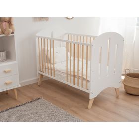 Lettino per Bambini Baby Dream 120x60 cm - bianco