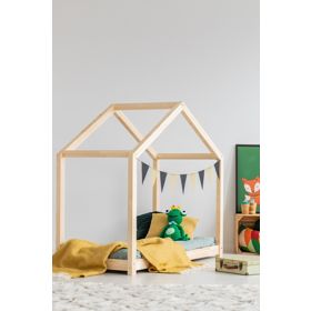 Letto per bambini a forma di casetta Mila Classic, ADEKO