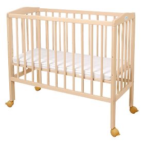 Lettino da affiancare al letto dei genitori Amy - naturale, Waldin