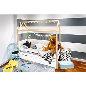 Letto per bambini a forma di casetta Paul - scandinavo, Ourbaby®