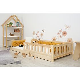 Letto basso per bambini Montessori Meadow - naturale