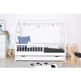 Letto a casetta ELIS bianco, Ourbaby®