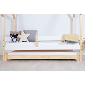 Letto per bambini Frank SCANDI - bianco-naturale, Litdrew