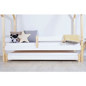 Letto per bambini Frank SCANDI - bianco-naturale, Litdrew