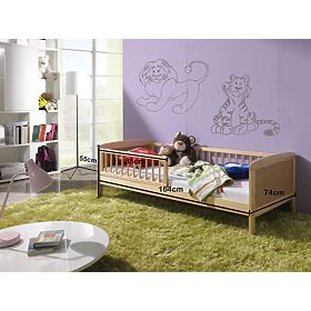 Letto per bambini Junior - 160x70 cm - naturale, Ourbaby®