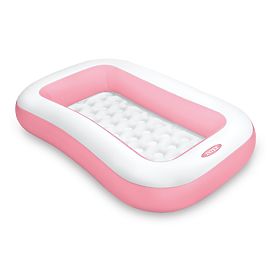 Piscina rettangolare per bambini - 166 x 100 cm / rosa, INTEX