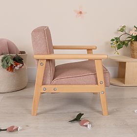 Poltroncina retrò rosa per bambini Sakura, Ourbaby®